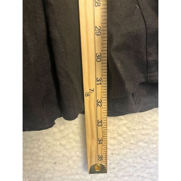 Revolve X House‎ of Harlow 1960 Black Puff Sleeve Peasant Dress Fit Flare US 0 - Picture 9 of 11